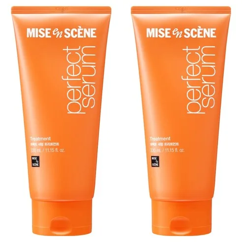 Mise en Scene Perfect Serum Treatment 330ml x2 - Hair Treatment