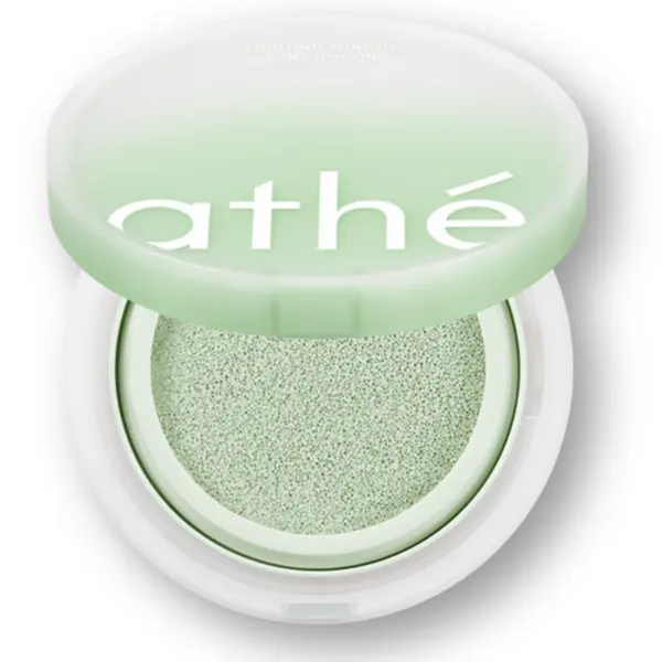 athe Vegan Relief Lighting Tone Up Sun Cushion SPF50+ PA++++ 12g - Veggie Green