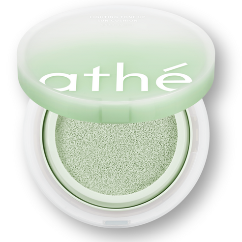 athe Vegan Relief Lighting Tone Up Sun Cushion SPF50+ PA++++ 12g - Veggie Green
