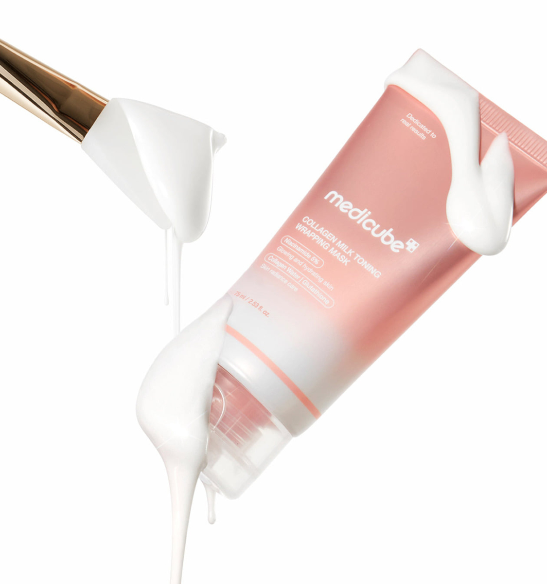 medicube Collagen Milk Wrapping Mask 75ml - Collagen & Milk Sheet Mask