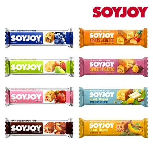 SOYJOY Variety Pack (8Flavors 16 Bars) 1Set 460g - Image 5