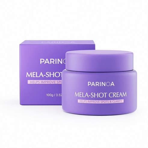 Parinoa Mela-Shot Cream 100g - Helps Improve Spots & Clarity