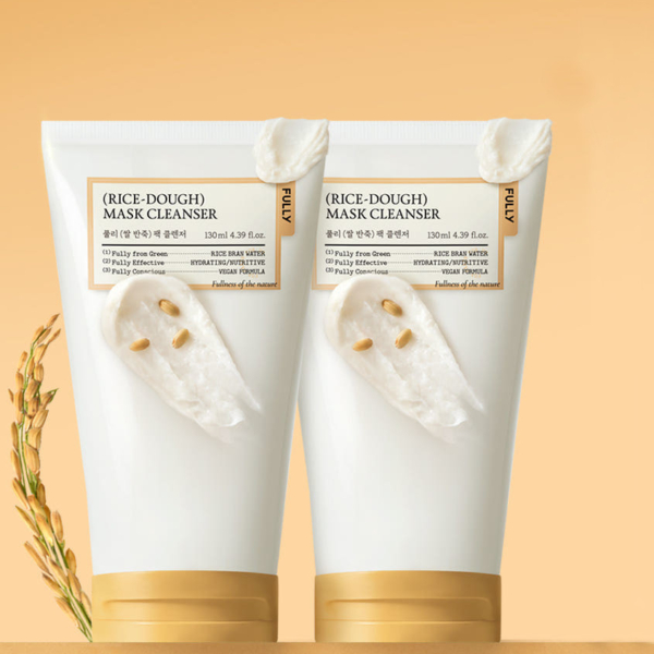 FULLY Rice Dough Mask Cleanser 130ml+130ml