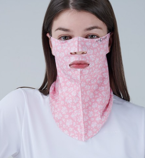 Sunmaskin UV Sun Protection Full-Face Open Style Golf Mask - Sports Mask - Image 3
