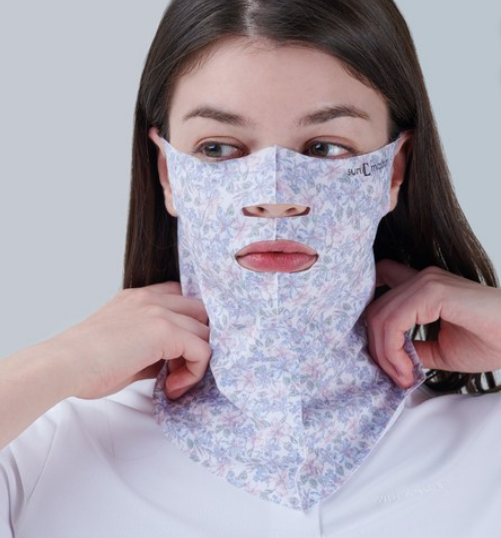 Sunmaskin UV Sun Protection Full-Face Open Style Golf Mask - Sports Mask - Image 7
