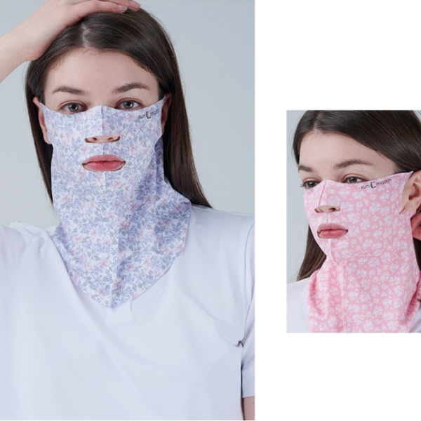 Sunmaskin UV Sun Protection Full-Face Open Style Golf Mask - Sports Mask