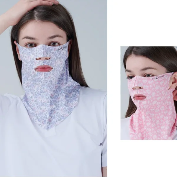 Sunmaskin UV Sun Protection Full-Face Open Style Golf Mask - Sports Mask