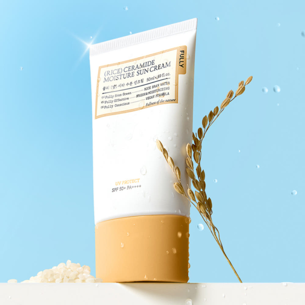 FULLY (Rice) Ceramide Moisture Sun Cream SPF50+ PA++++ 50ml