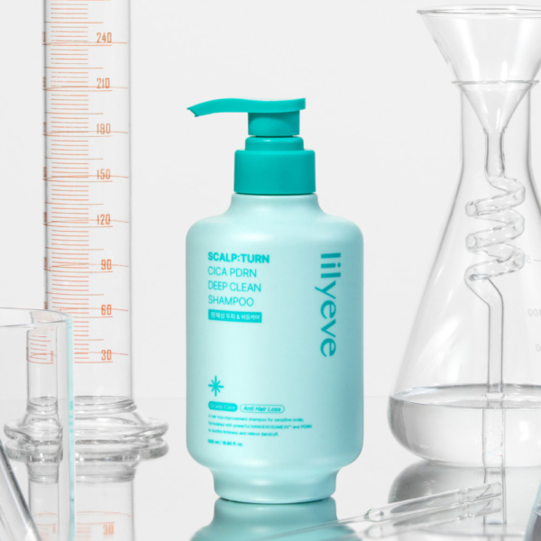 Lilyeve Scalp:Turn Cica PDRN Deep Clean Shampoo 500ml