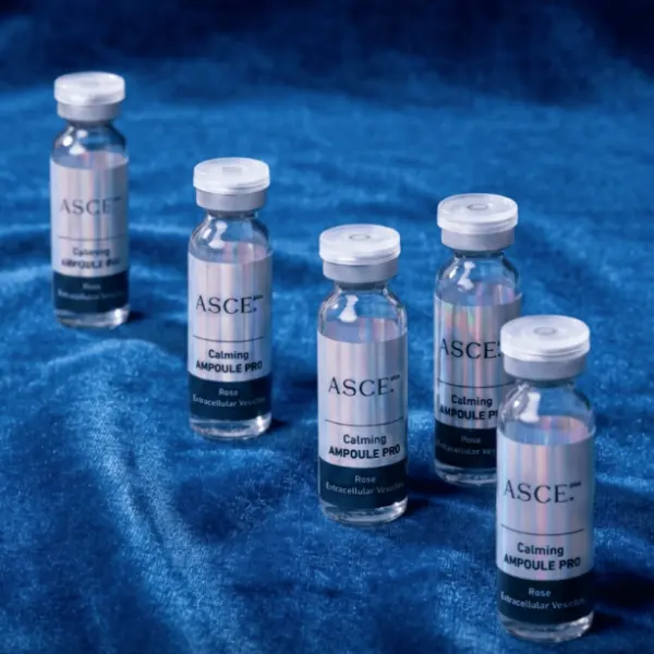 ASCEplus Rose-Exosome Skin Boosting Ampoule Pro 3.5ml x 5 Vials - High Concentration, 7-Day Skin Resuscitation
