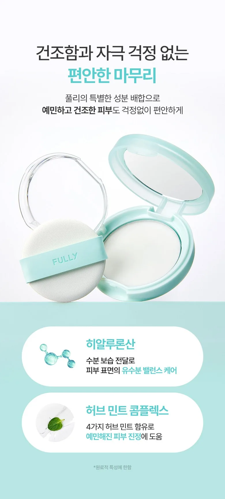 FULLY Pulli No-Sebum Jelly Powder (Transparent) - 1 Piece Detail