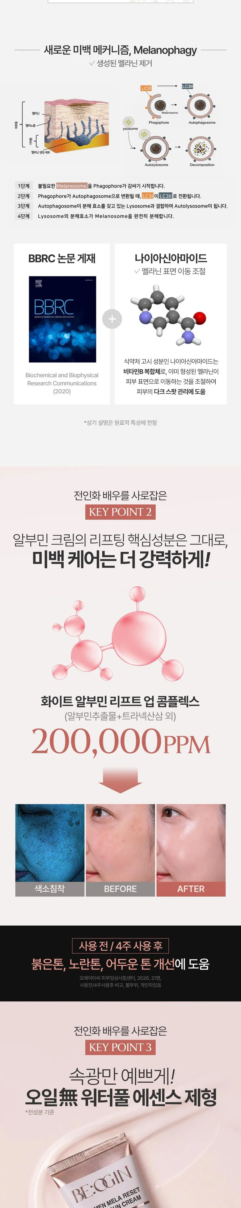 Biojin Jeon In-hwa Albumin Mela Reset Tone-Up Sun Cream SPF50+ PA++++ 50ml - Sunscreen Detail
