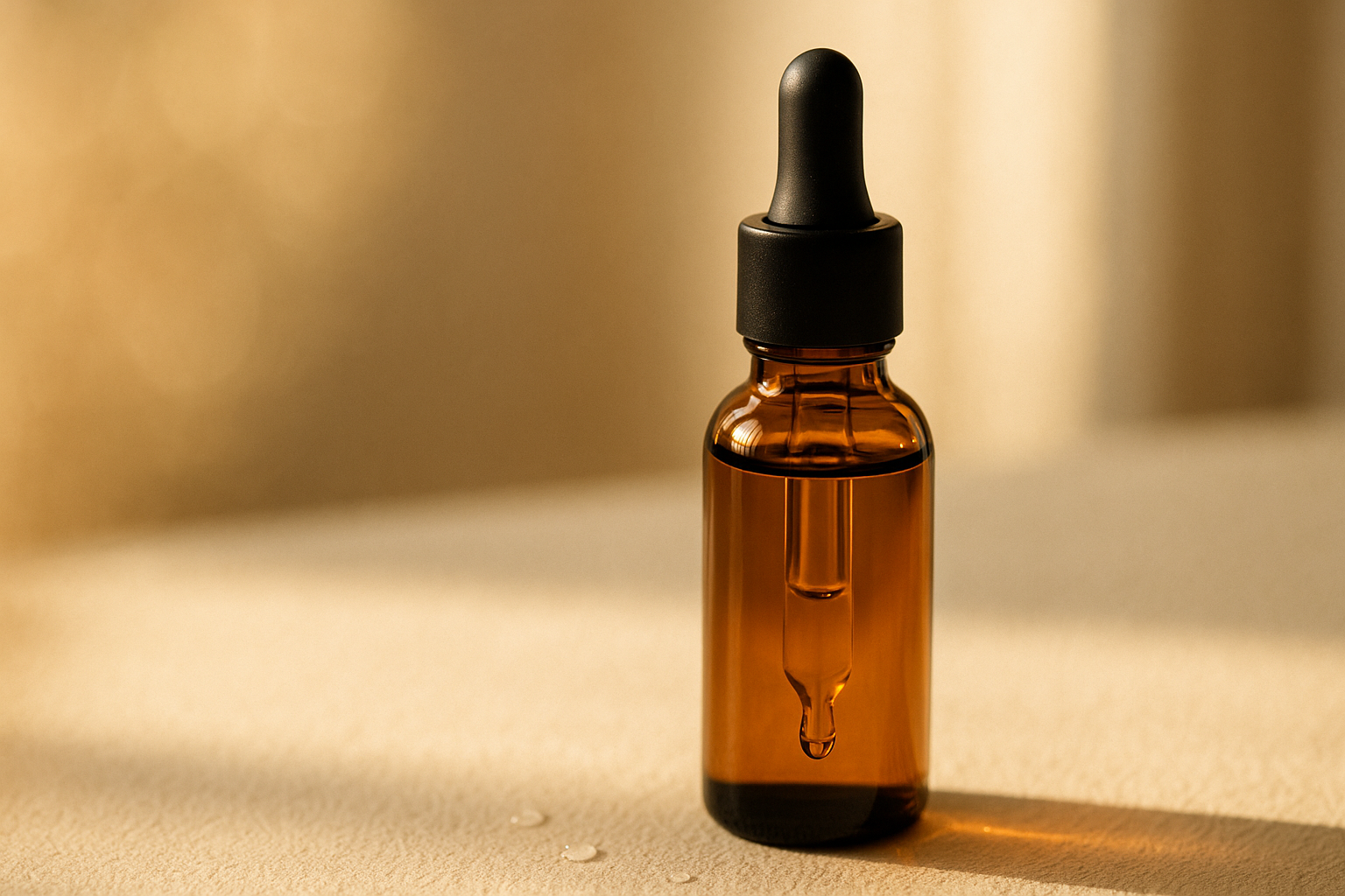Korean Vitamin C ampoule glow routine close-up