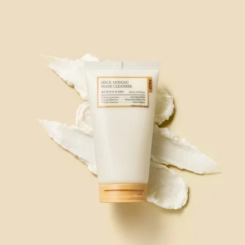 FULLY Rice Dough Mask Cleanser 130ml+130ml - Image 4