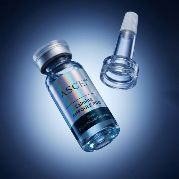 ASCEplus Homecare Rose-Exosome Skin Boosting Ampoule Pro 3.5ml x 5 Vials - High Concentration, 7-Day Skin Resuscitation