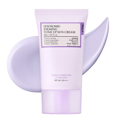 Pully Exosome Firming Tone-Up Sun Cream – Purple Tone-Up to Cover Yellow Undertone 50ml