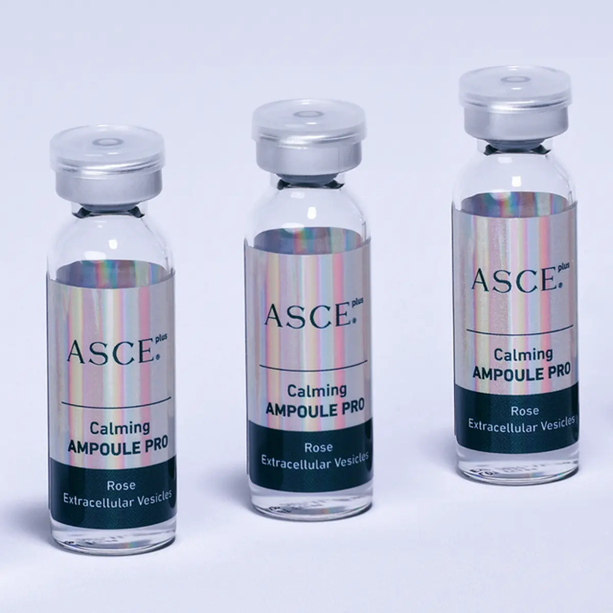 ASCEplus Calming Ampoule Pro 3.5ml x 5 Vials - 7-Day Rose Exosome Skin Resuscitation