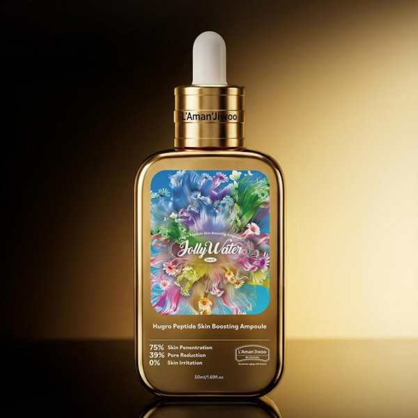 L'Aman'Jiwoo EGF Skin Boosting Ampoule 50ml - Peptide FGF IGF Pore Regeneration Elasticity Whitening Wrinkle Improvement Moisture Serum