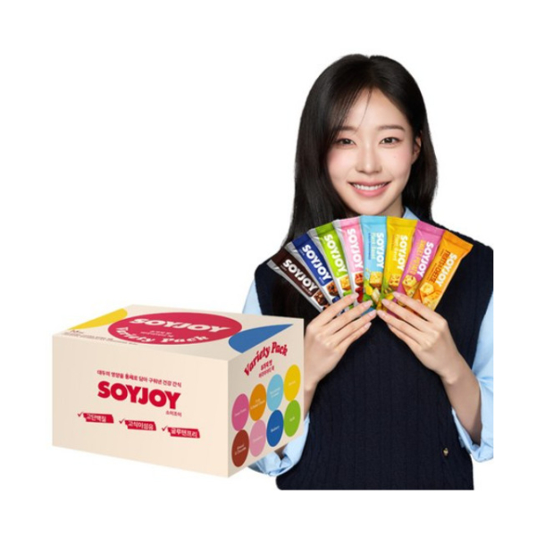 SOYJOY Variety Pack (8Flavors 16 Bars) 1Set 460g