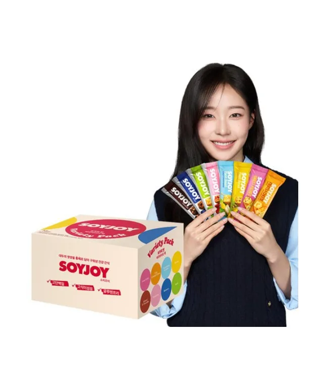 SOYJOY Variety Pack (8Flavors 16 Bars) 1Set 460g