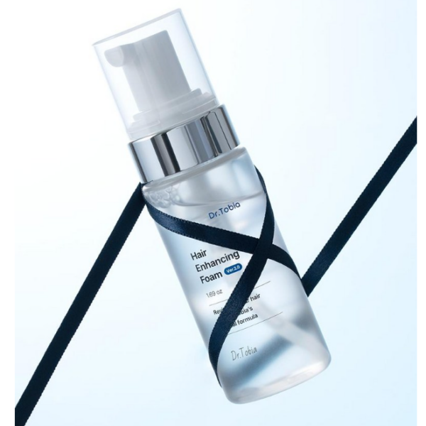 Dr. Tobia Caffeine Hair Enhancing Foam Follicle Activator 50ml - Scalp & Hair Tonic Ampoule
