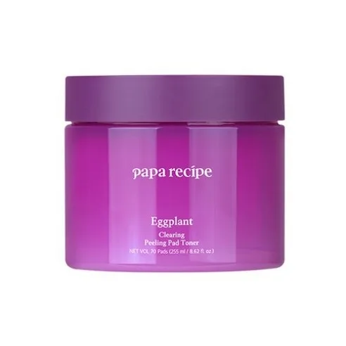 Papa Recipe Eggplant Clearing Peeling Pad Toner 255ml