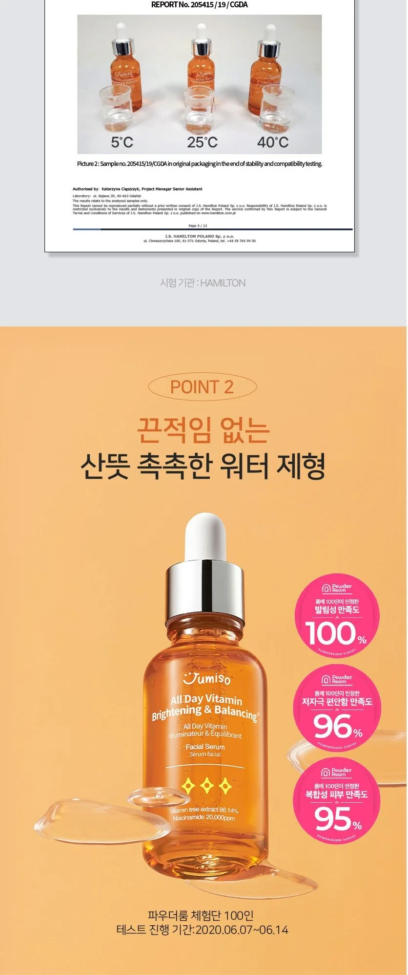 JUMISO All day Vitamin Brightening & Balancing Facial Serum 30ml Detail