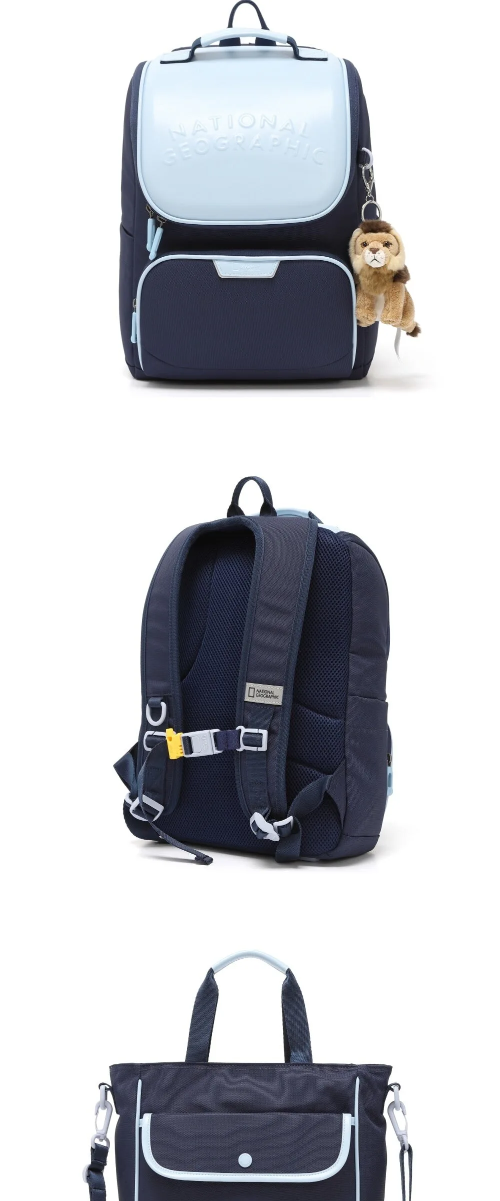 National Geographic Kids K241KBG520 Hazel 3PCS Set NAVY Detail