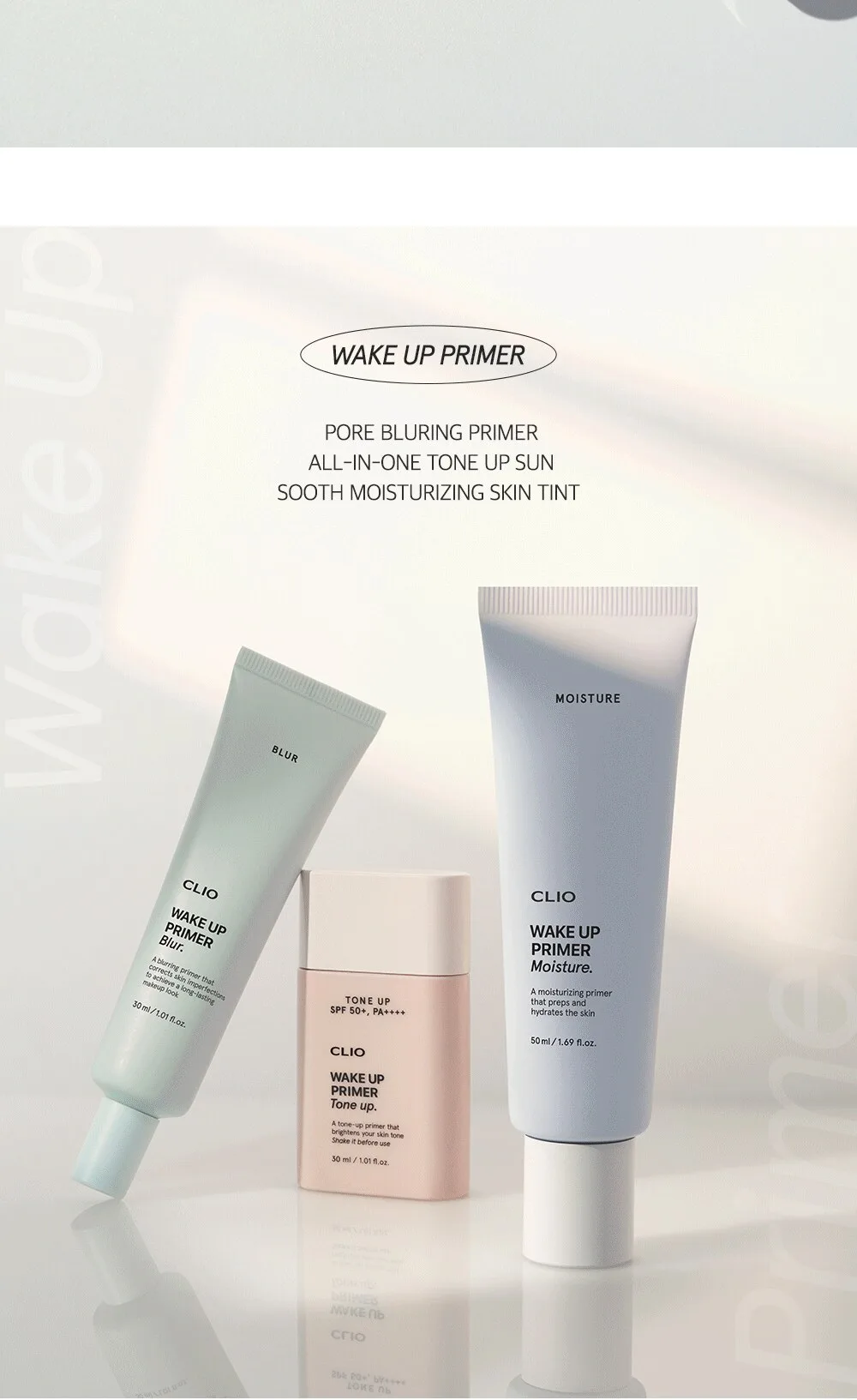 CLIO Wake Up Primer Blur 30ml Detail