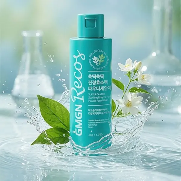 GMGN Recos Sukttok Sukttok Soothing Enzyme Pack Powder Face Wash 50g