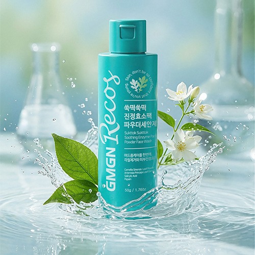 GMGN Recos Sukttok Sukttok Soothing Enzyme Pack Powder Face Wash 50g
