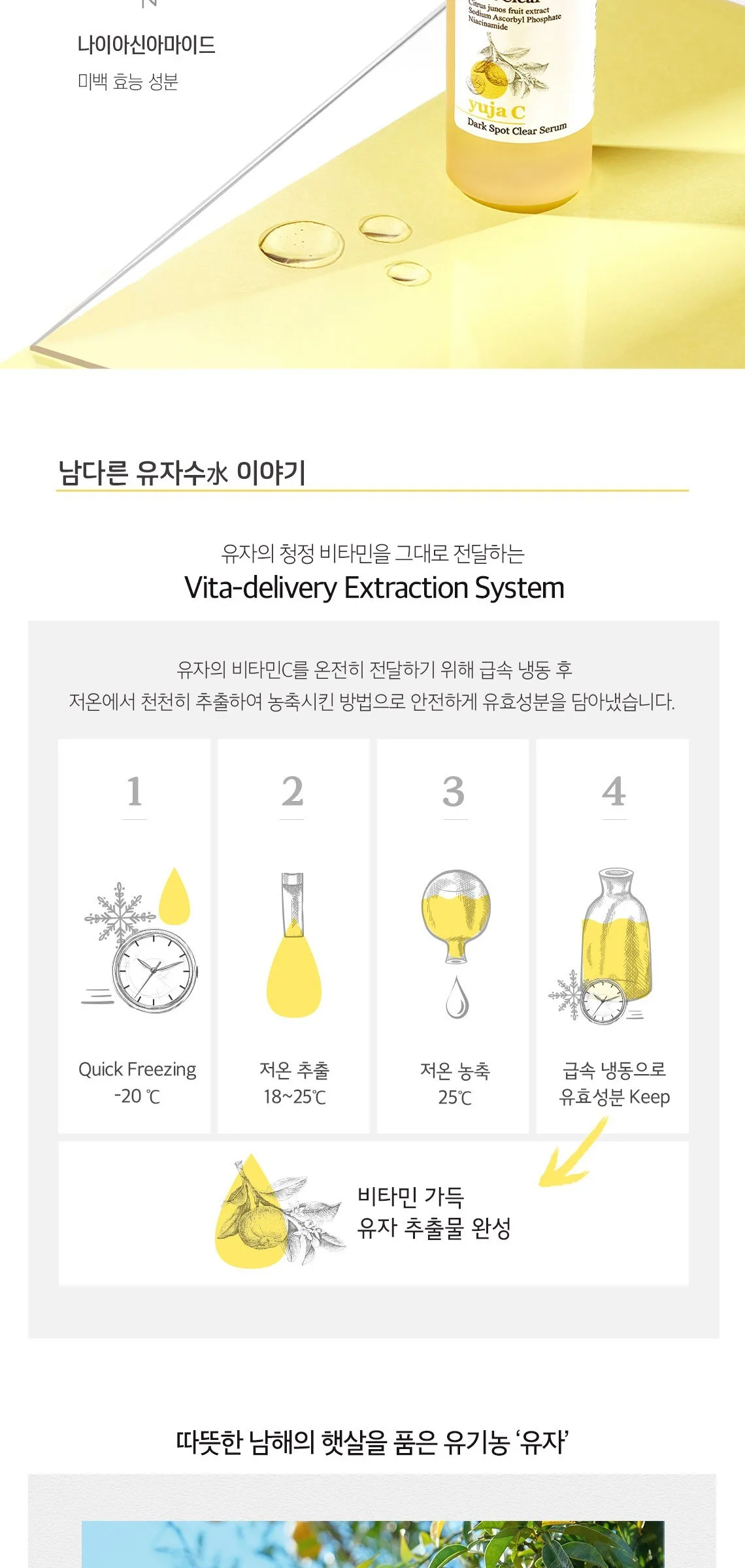 SKINFOOD Yuja C Dark Spot Clear Serum 50ml Detail