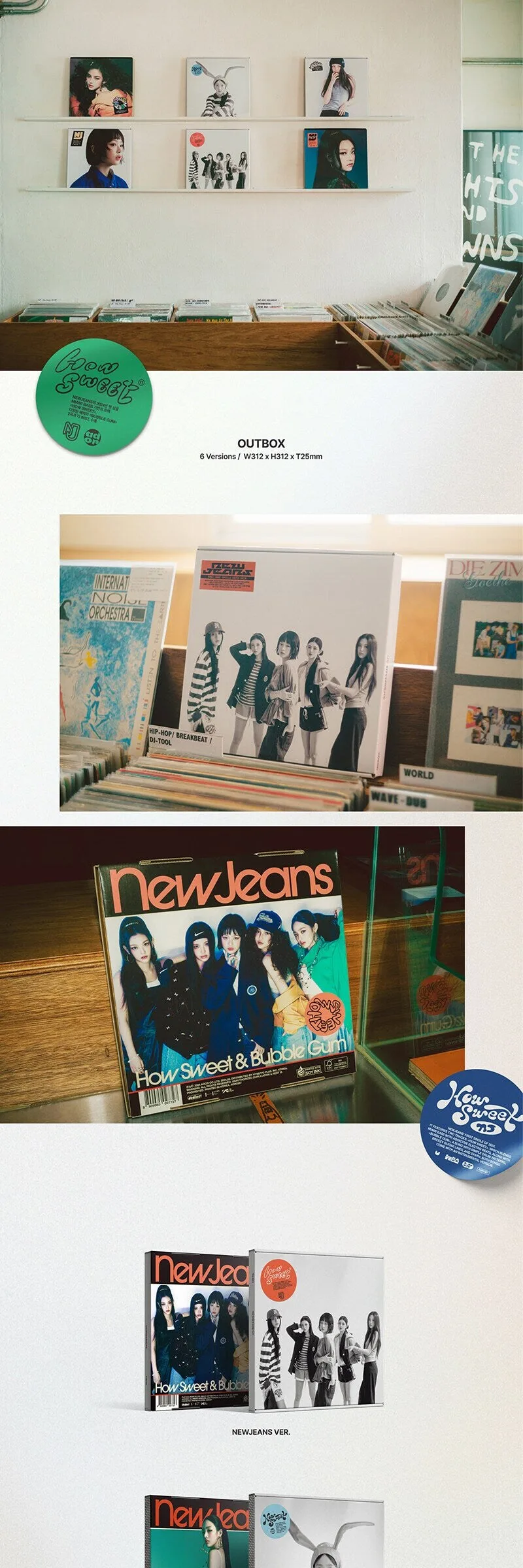 NewJeans – How Sweet [Standard ver.] Detail