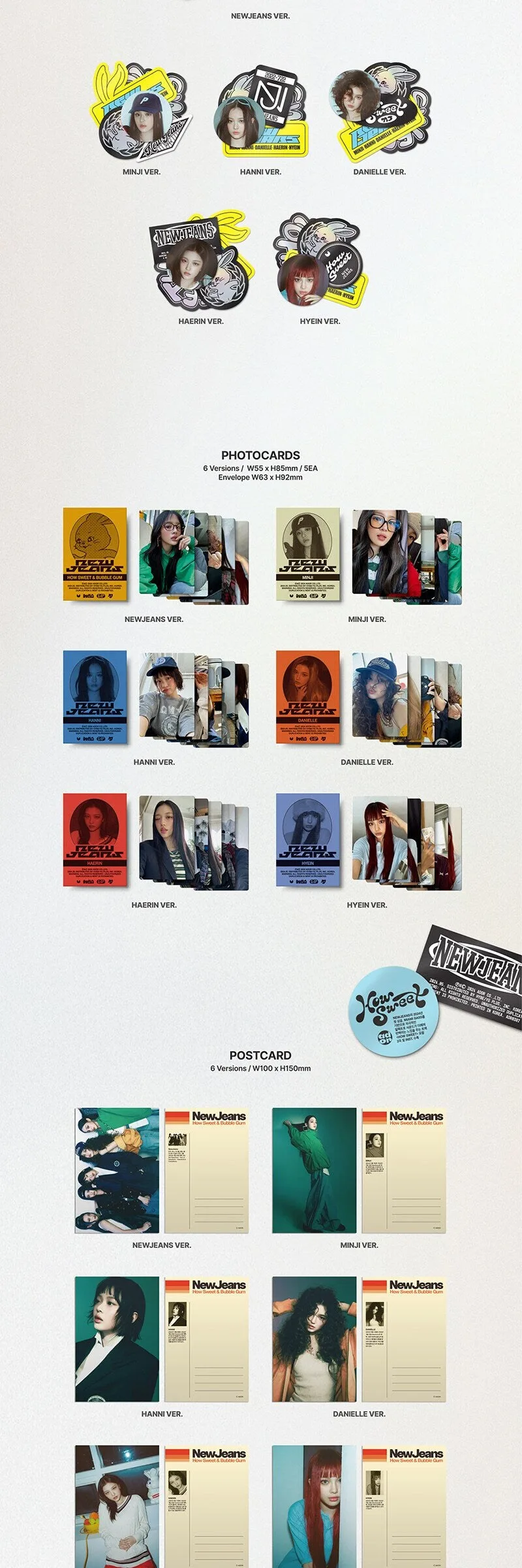 NewJeans – How Sweet [Standard ver.] Detail
