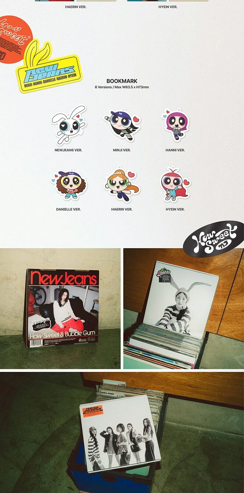 NewJeans – How Sweet [Standard ver.] Detail