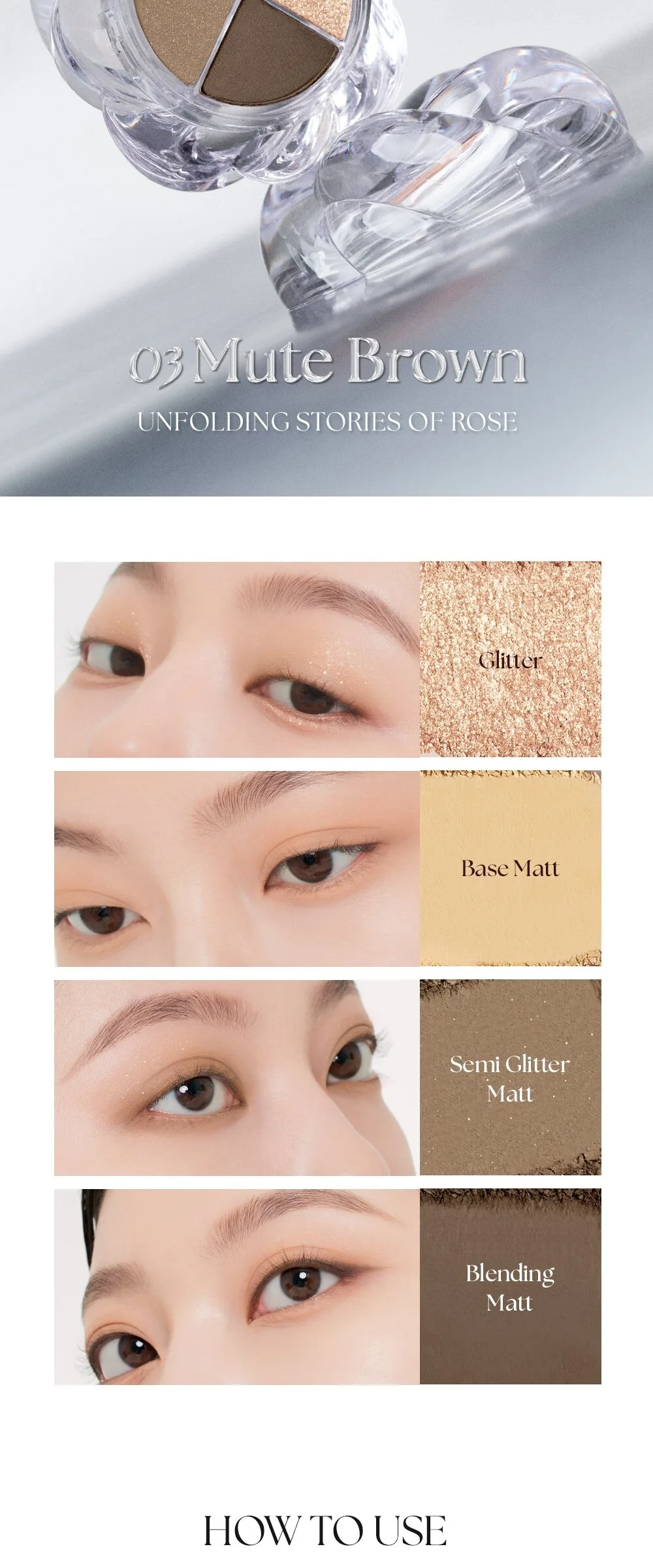 MUZIGAE MANSION [NEW] Twist Pot Eye Palette 4.5g Detail