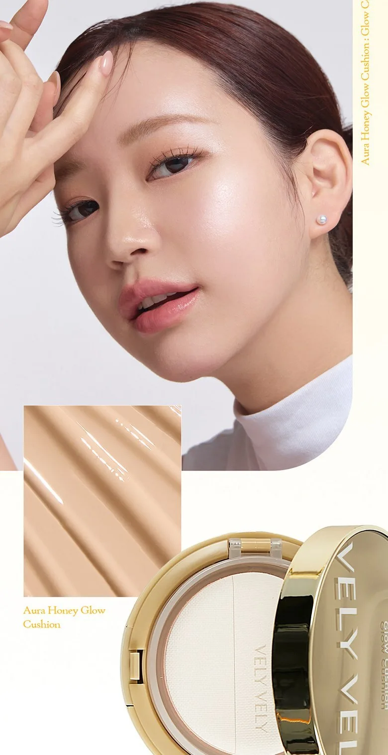Vely Vely Aura Honey Glow Cushion Detail