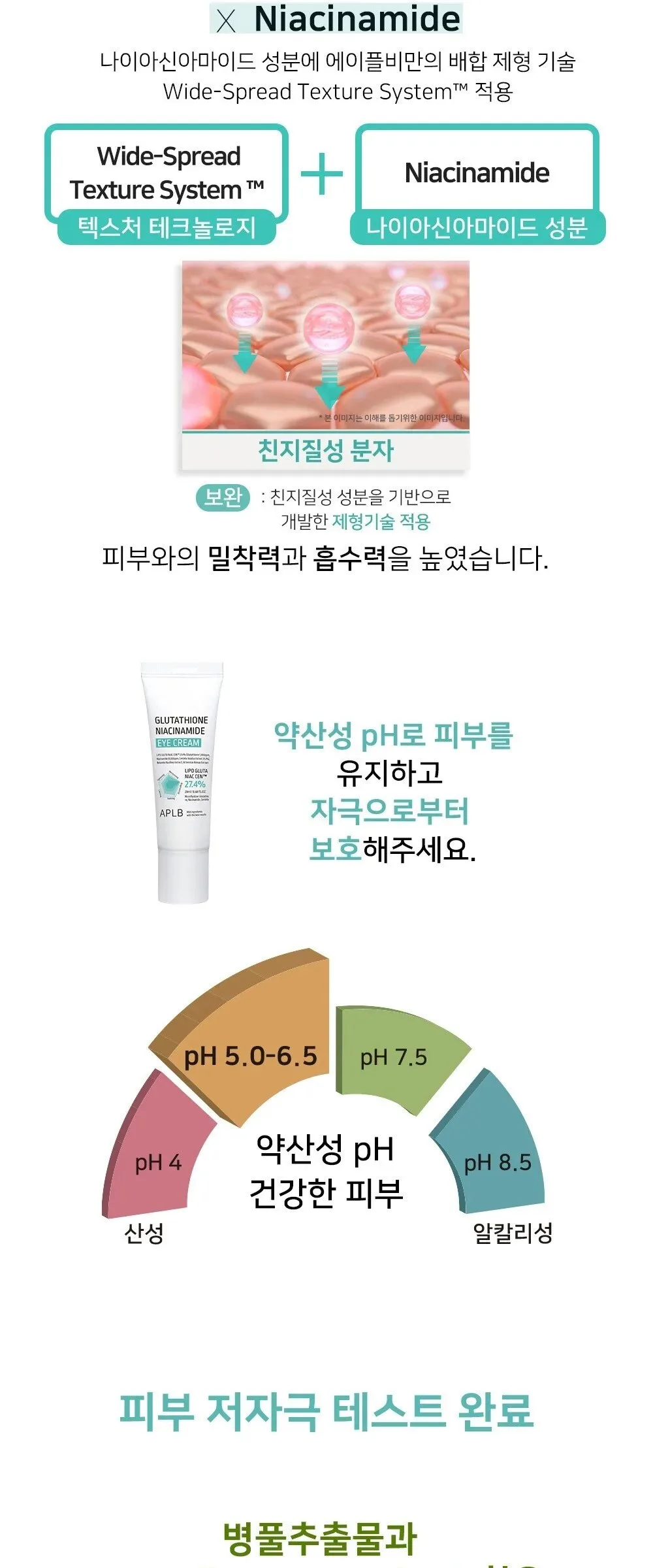APLB Glutathione Niacinamide Eye Cream Detail