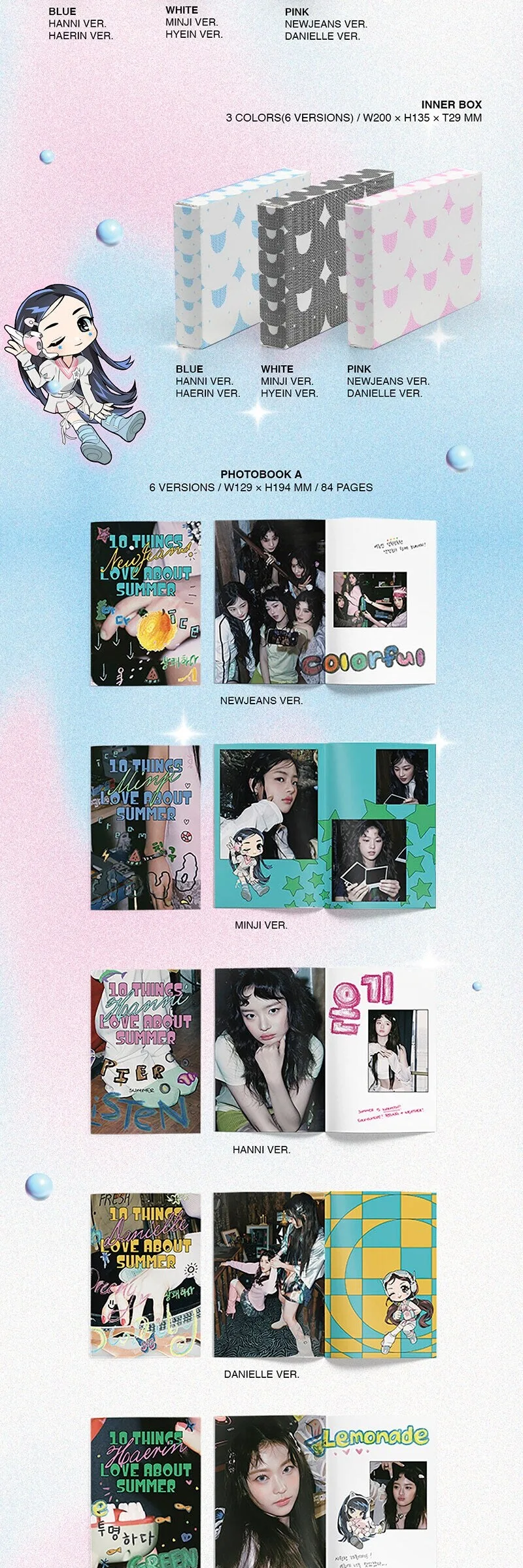 NewJeans-2nd EP ‘Get Up’ [Bunny Beach Bag ver.] Detail