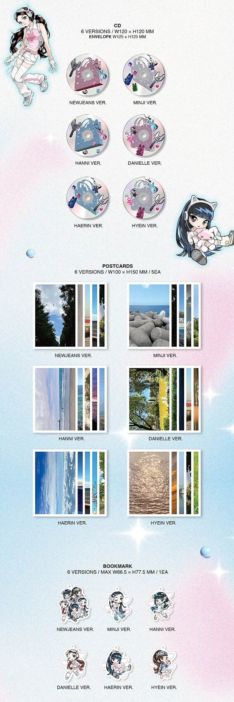 NewJeans-2nd EP ‘Get Up’ [Bunny Beach Bag ver.] Detail