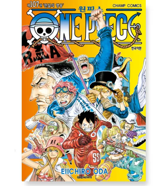 ONE PIECE 107 by Oda Eiichiro Korean Edition