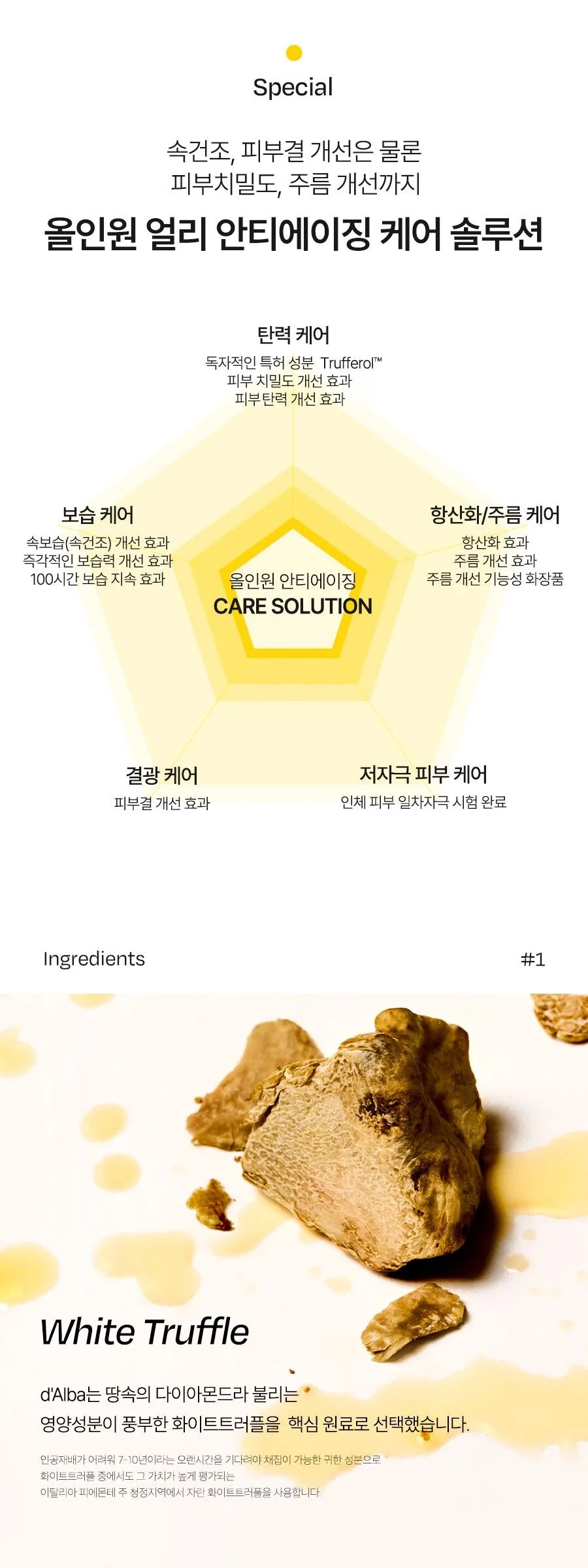d’Alba White Truffle Double Layer Revitalizing Serum 30ml Detail