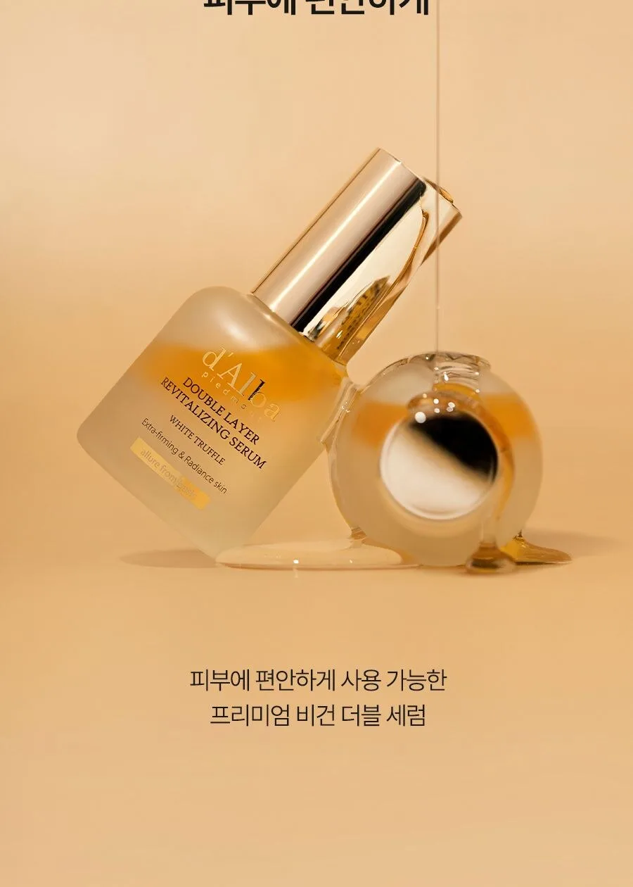 d’Alba White Truffle Double Layer Revitalizing Serum 30ml Detail