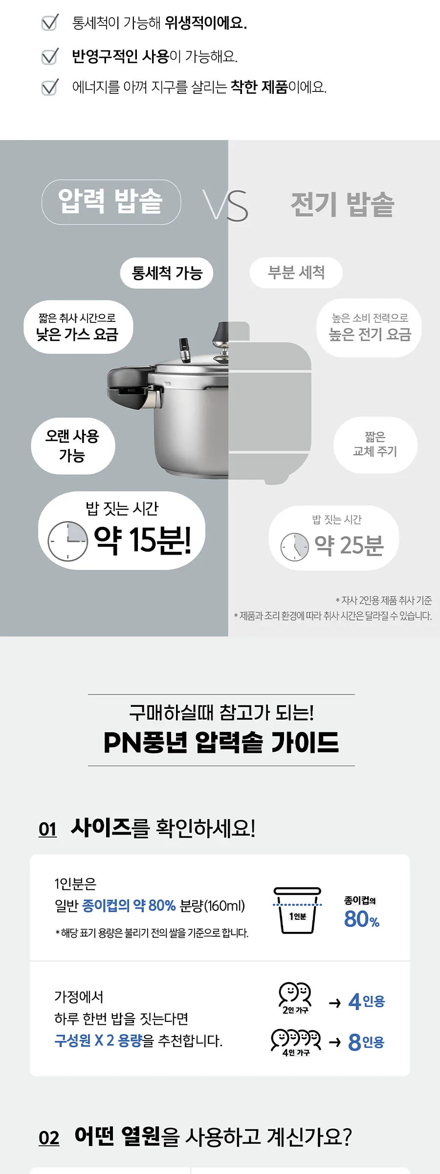 PN Poong Nyun Maree Intimo Pressure Cooker (Serves 6) MIPC-06 Detail