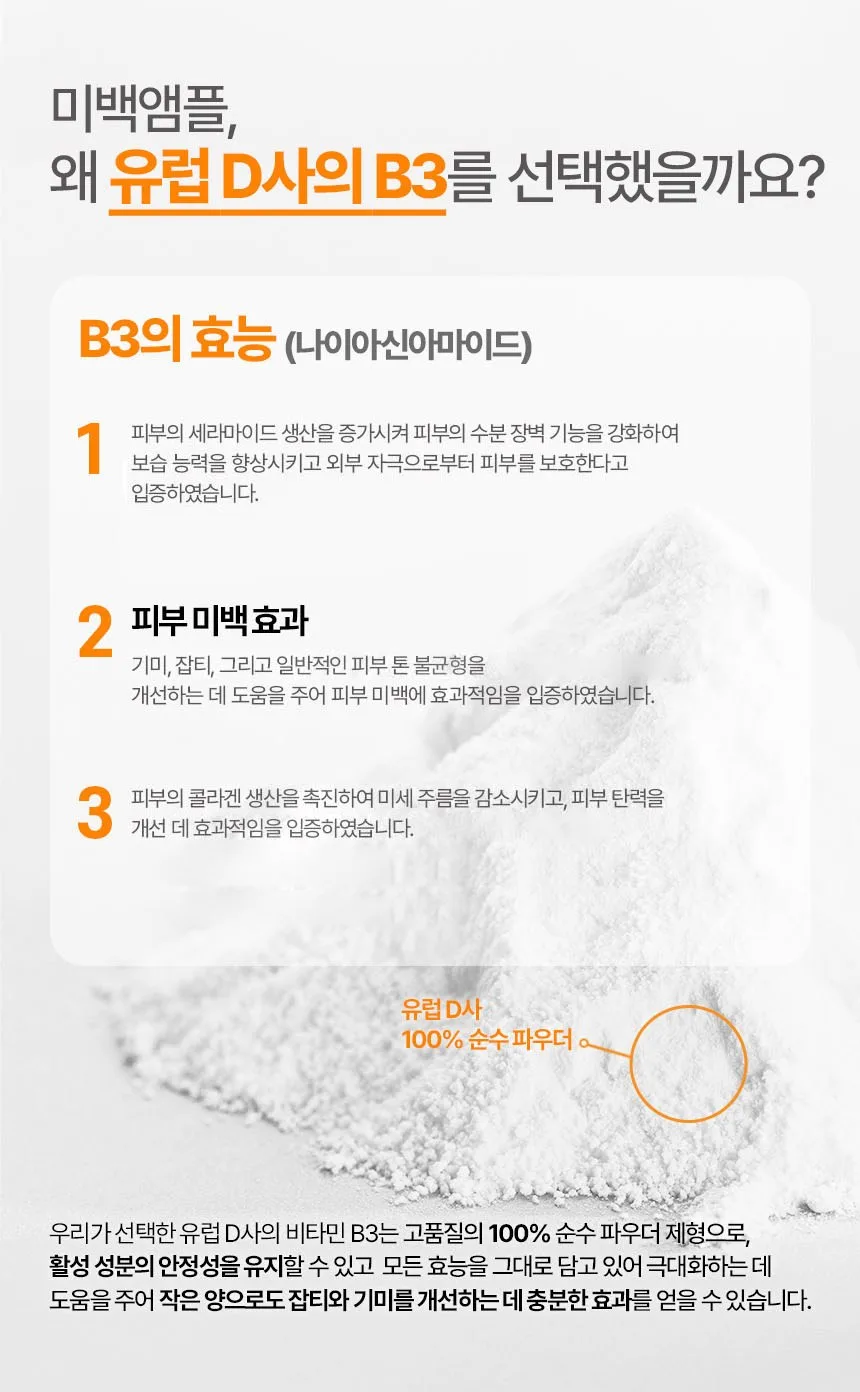 17 Hours Skin Brightening B3 Ampoule 30ml Detail