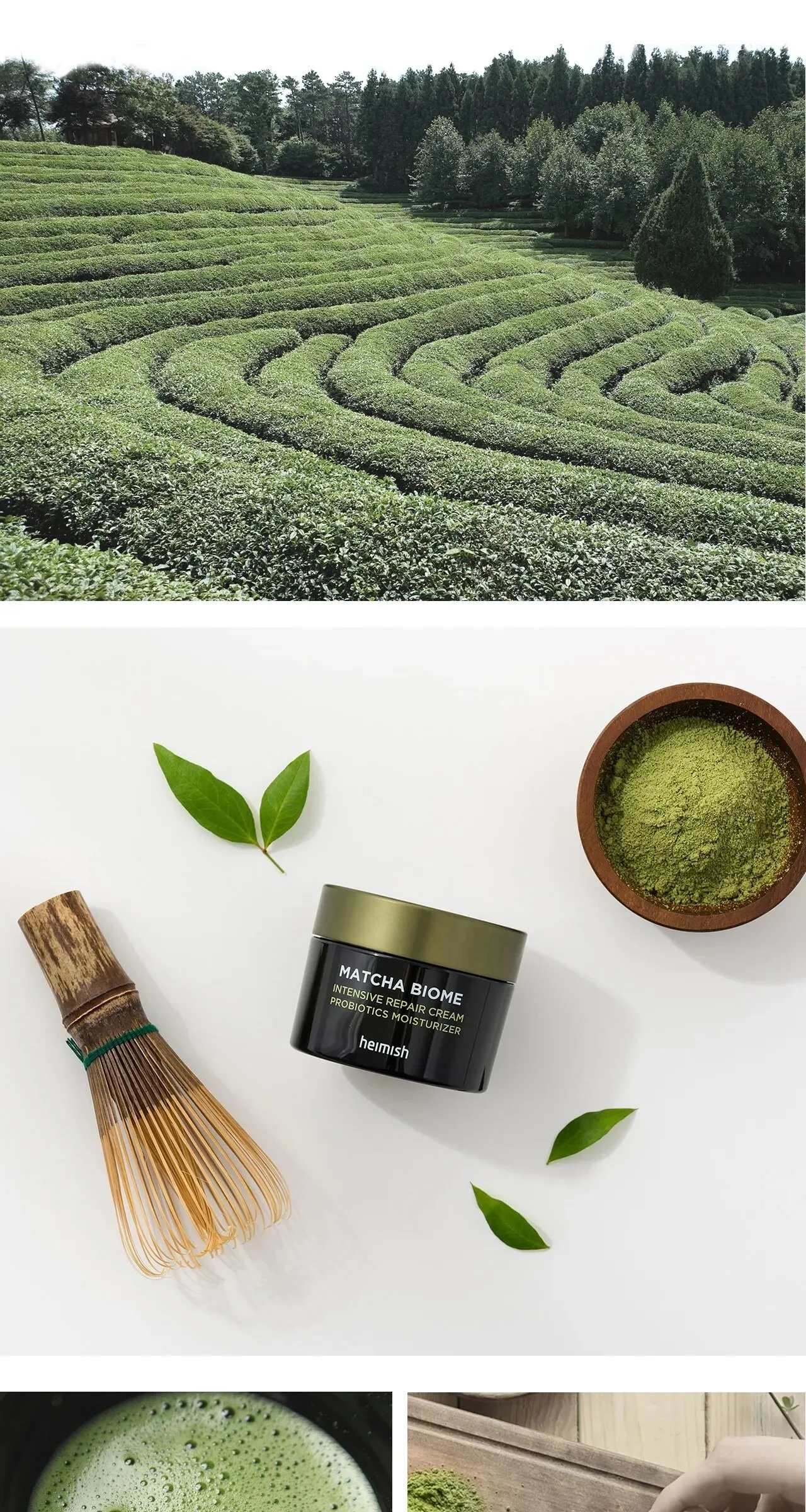 HEIMISH Matcha Biome Intensive Repair Cream 50ml Detail