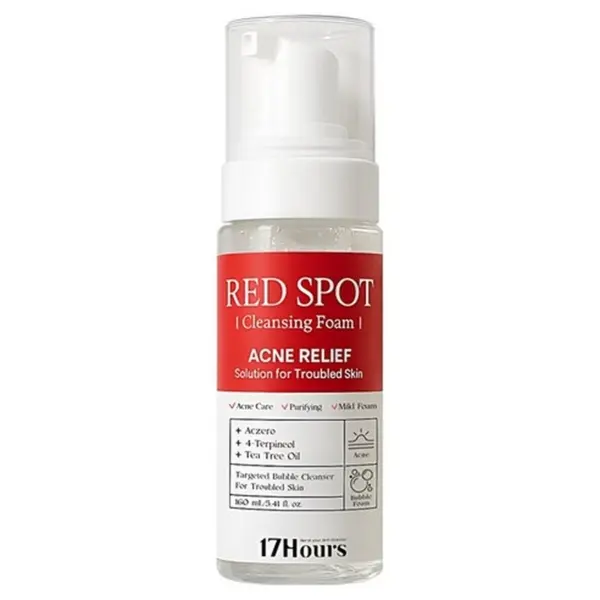 17hours Red Spot Cleansing Foam 160ml