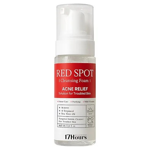 17hours Red Spot Cleansing Foam 160ml