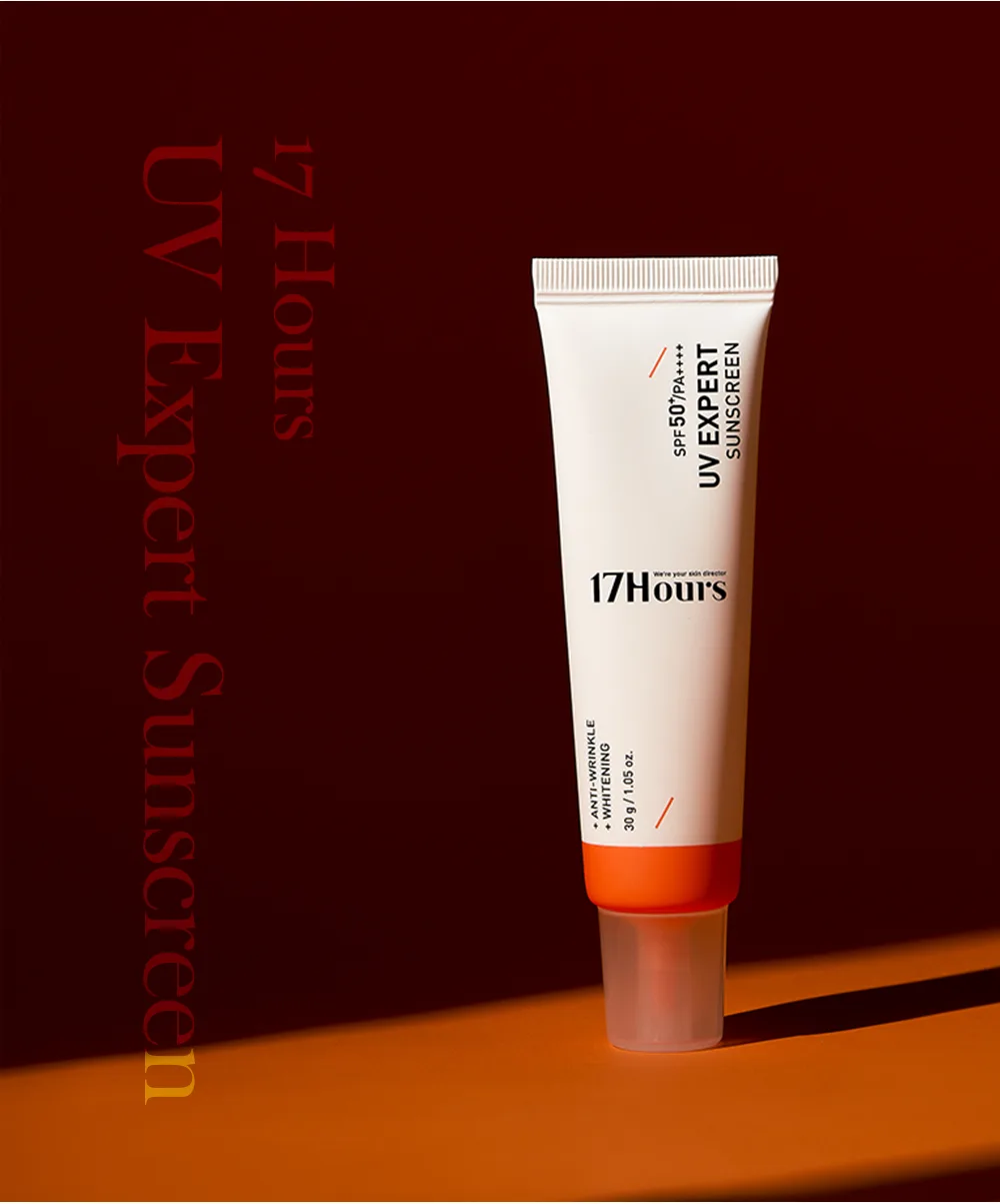 17Hours UV Expert Sun Screen SPF50+ PA++++ 30g (1 Pack) Detail