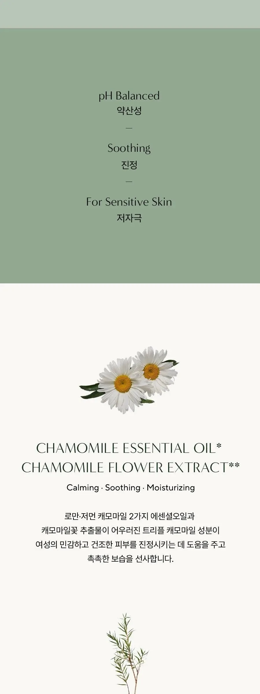 AROMATICA Pure and Soft Feminine Wash Chamomile and Tee Tree 170ml Detail